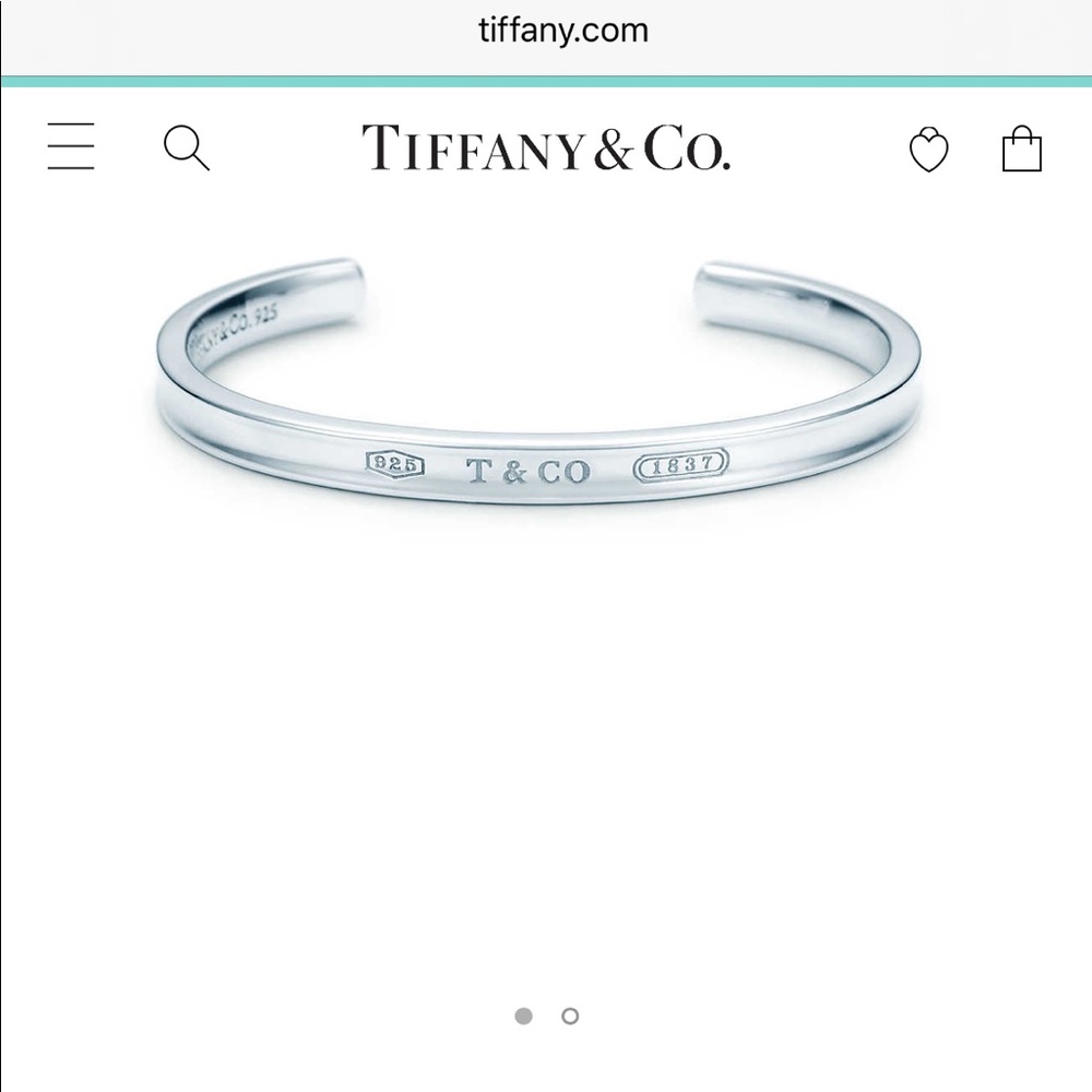 100% authentic Tiffany & co sterling silver cuff